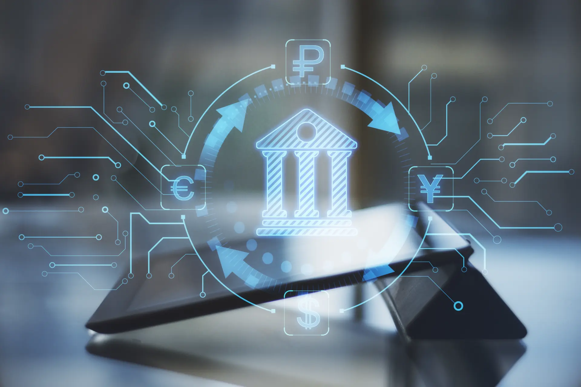 Register and open banking