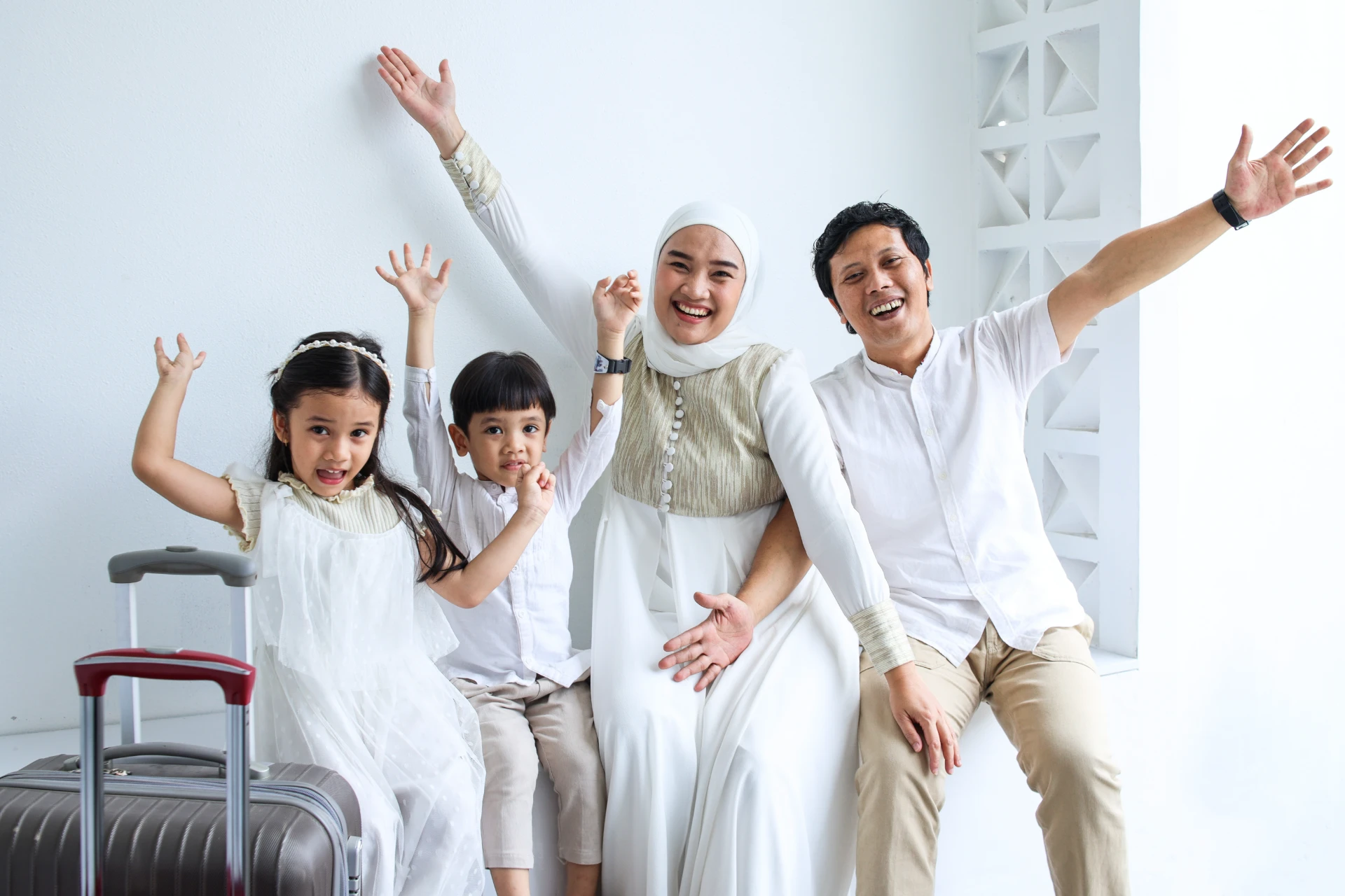 Family handled together